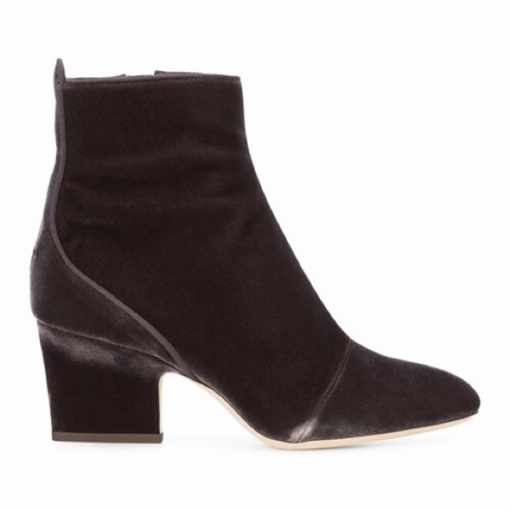 NEW Jimmy Choo Autumn Velvet Bootie, 35/5